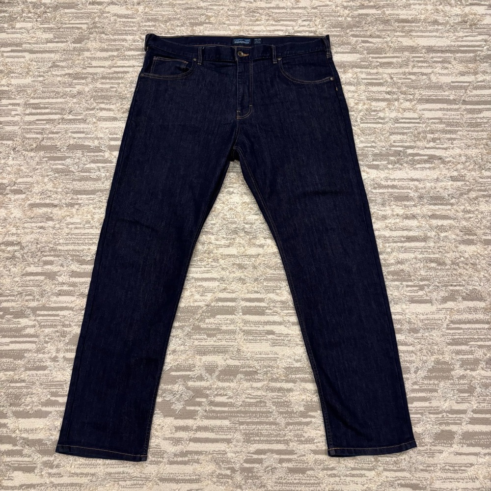 Patagonia Performance Straight Fit Jeans Men’s 40x32 Dark Denim Blue Iron Clad